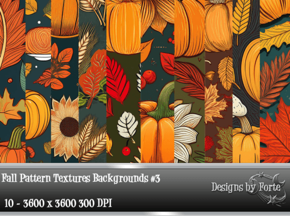 Download Fall Pattern Textures Backgrounds #3 - Backgrounds Collection