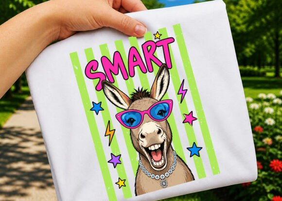 Download Smart Donkey Funny Humor Shirt Design - Smart Collection