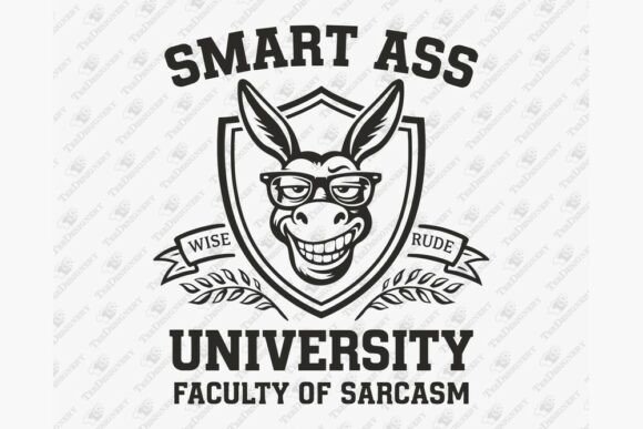 Download Smart Ass University Campus Parody Pun - Smart Collection