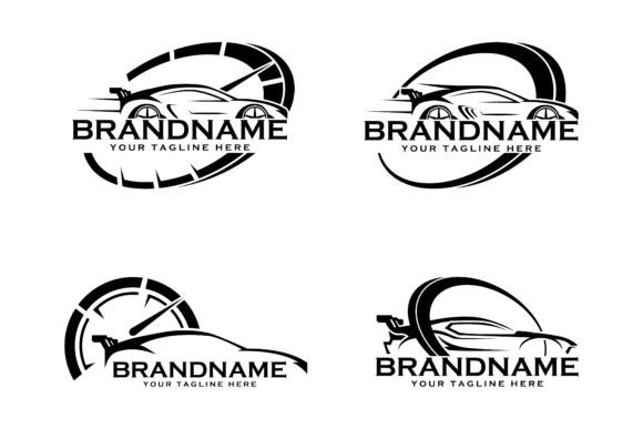 Download Unique and Eye Catching Speed Car Logo - Premium Resources